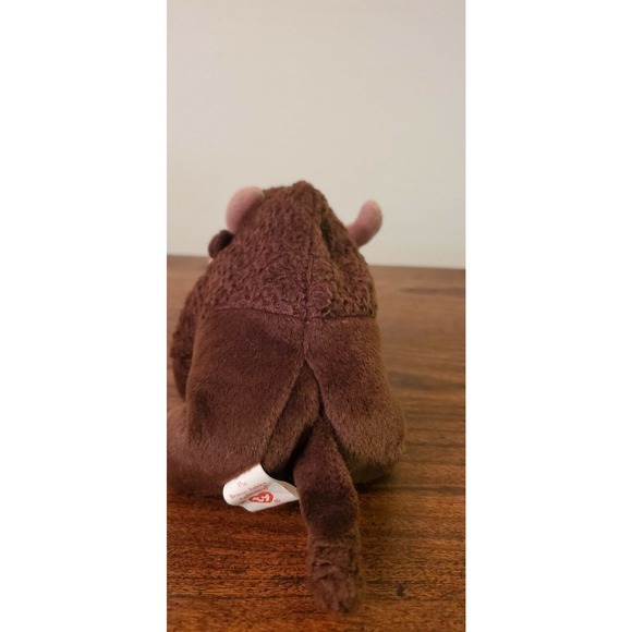 MWMT TY Beanie Babies ROAM the Buffalo WITH TAG ERRORS (1998) - Picture 2 of 9